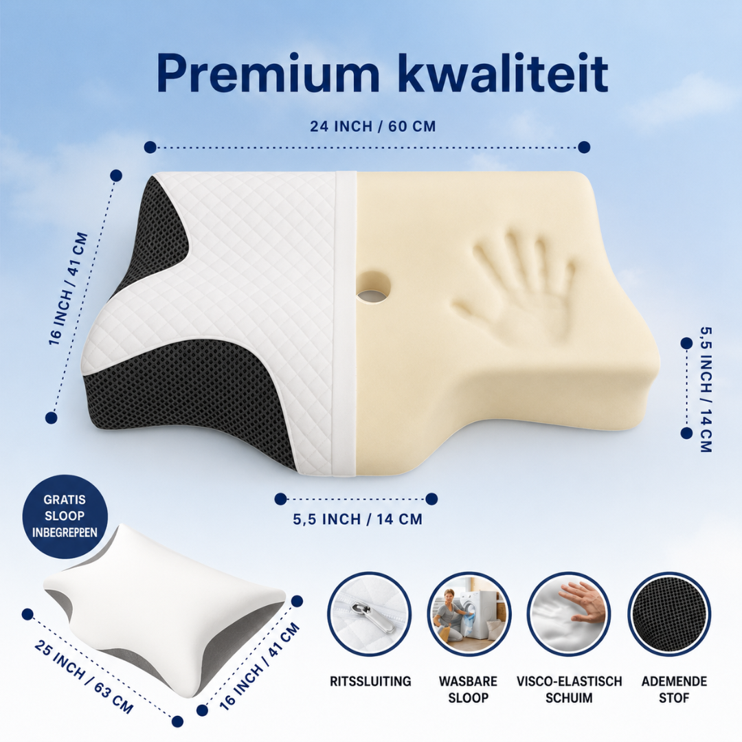 OrthoSleep™ – Cervicaal kussen