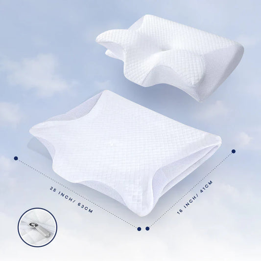 Zachte, ademende katoenen kussensloop voor OrthoSleep™